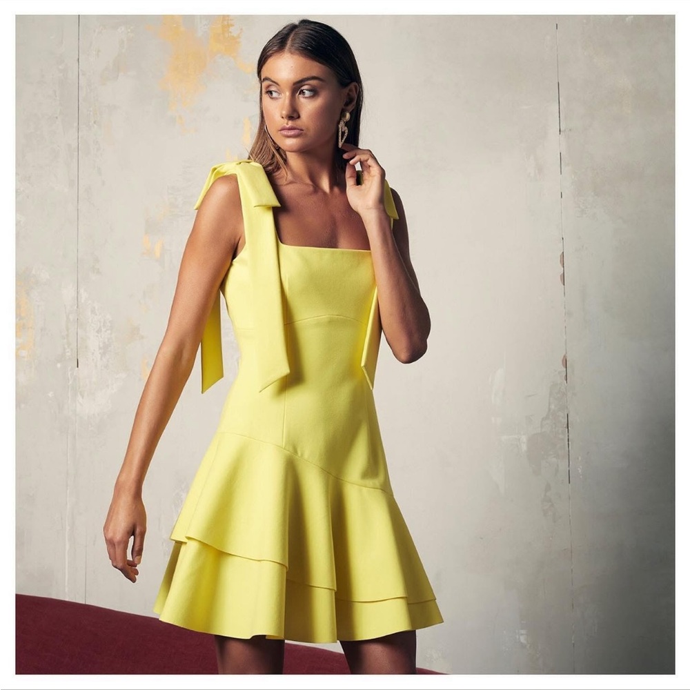 Elliatt citrine dress